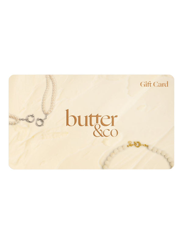 butter and co jewellery digital gift card